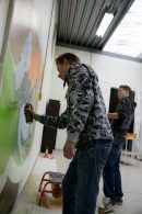Outdoor Graffiti workshop in Delft
