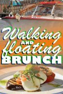 Walking and Floating Brunch in Delft